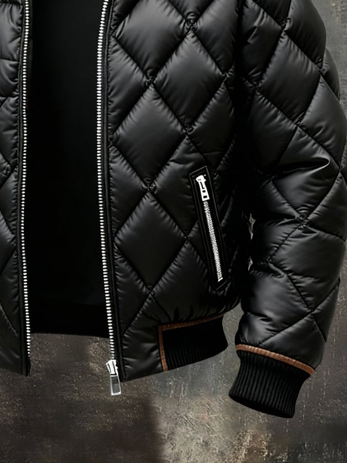 Armand – Veste rétro chaude coton