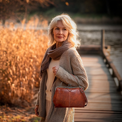 Lorelei - Sac à main vintage élégant au charme intemporel