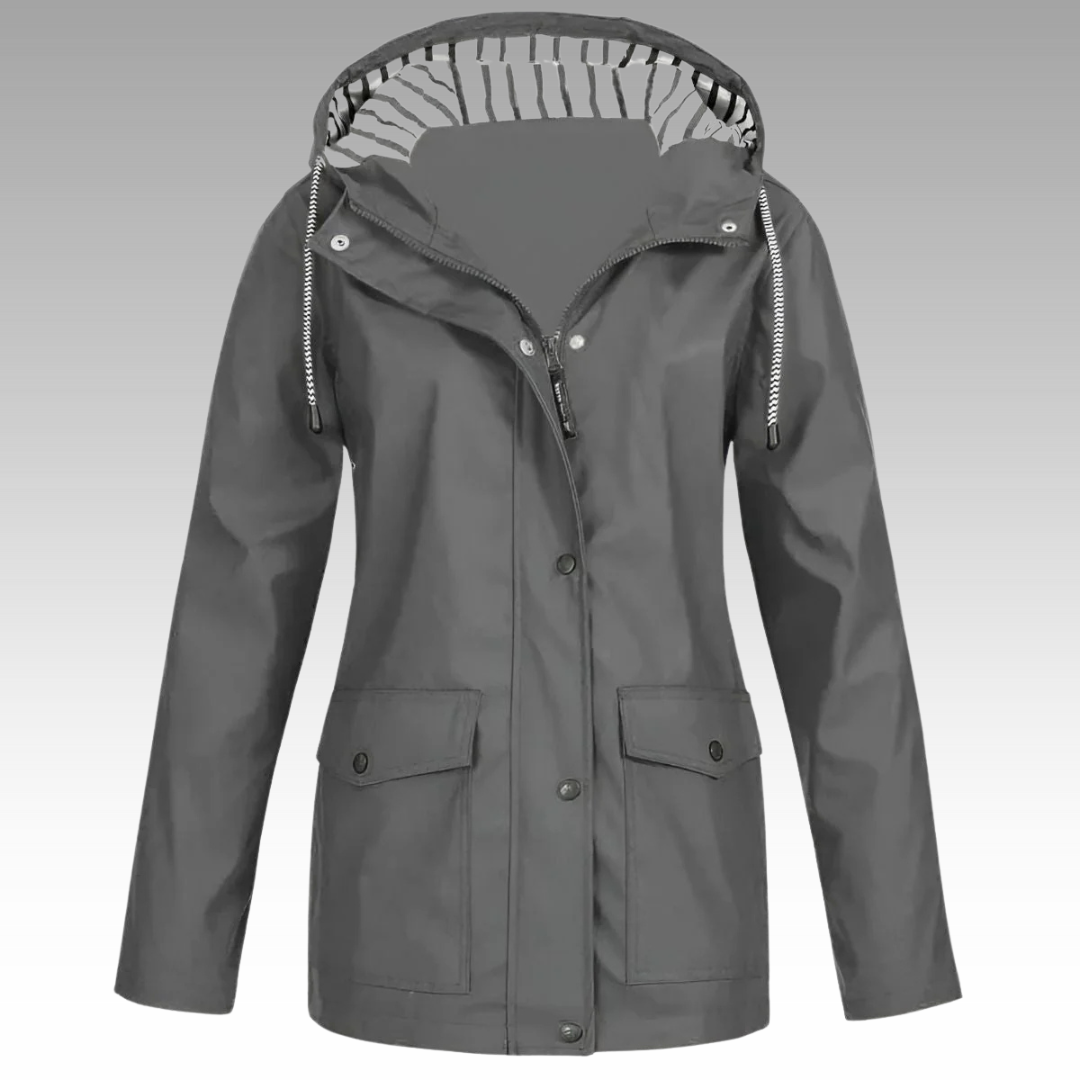 Therese™ - Veste Imperméable - Design Élégant & Confort Ultra Léger pour Tous les Temps