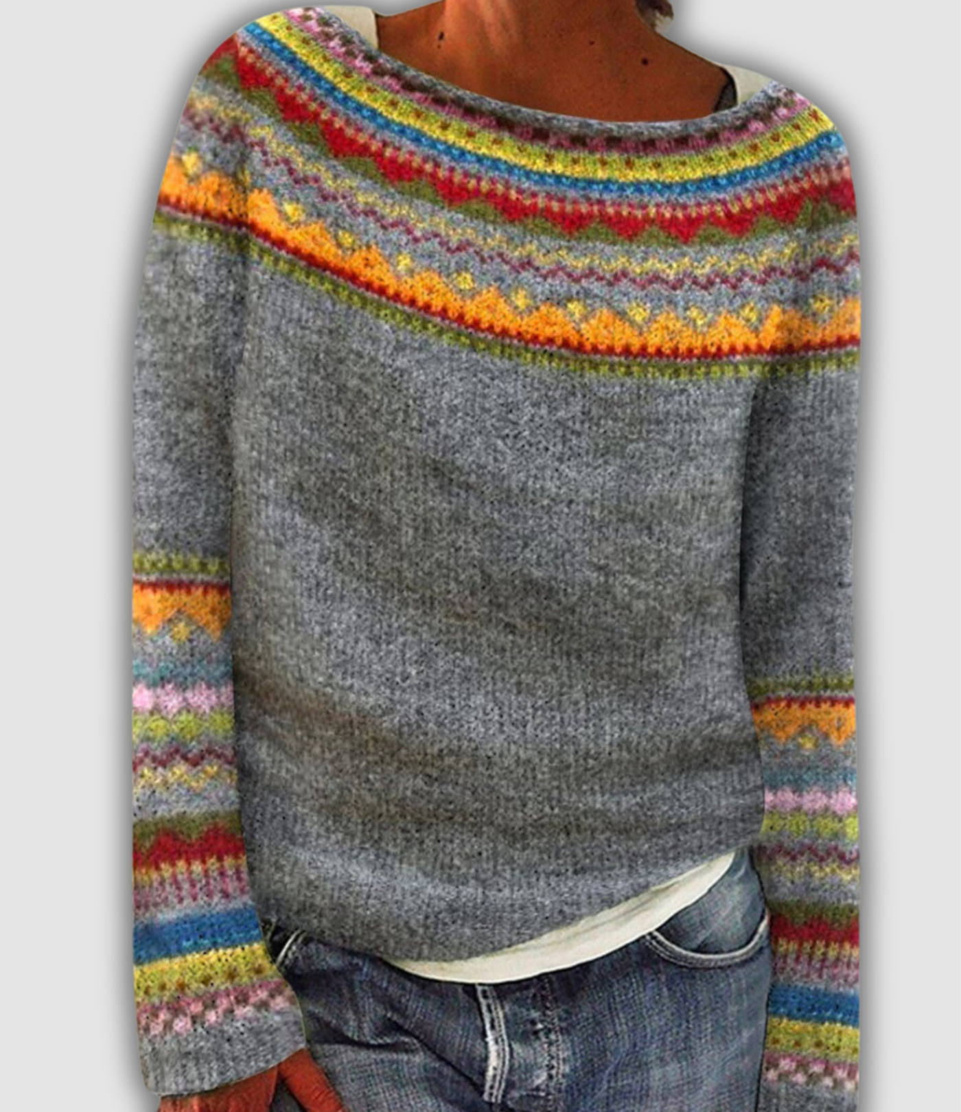 Camille – Pull rétro élégant