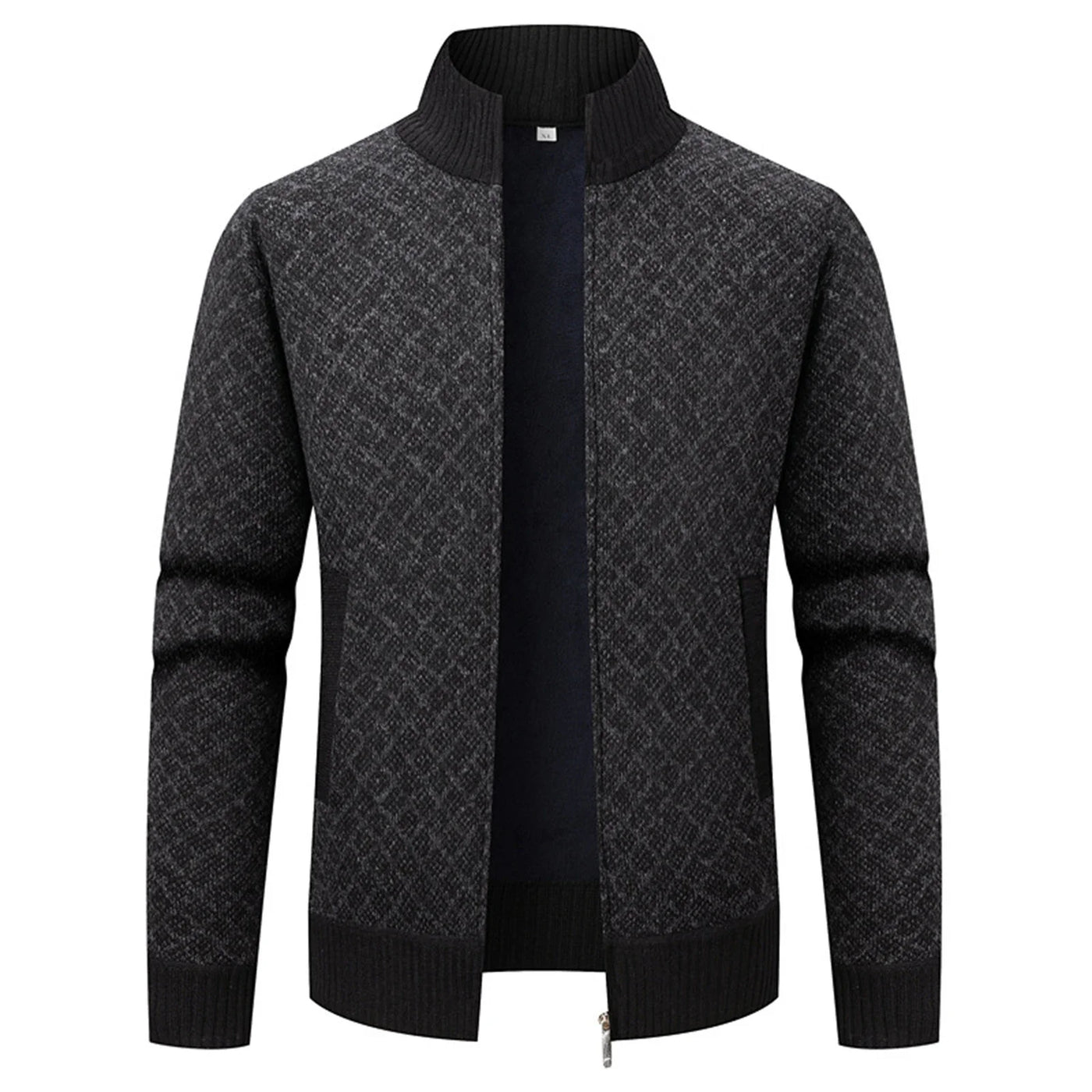 Jean - Veste Décontractée à Col Montant