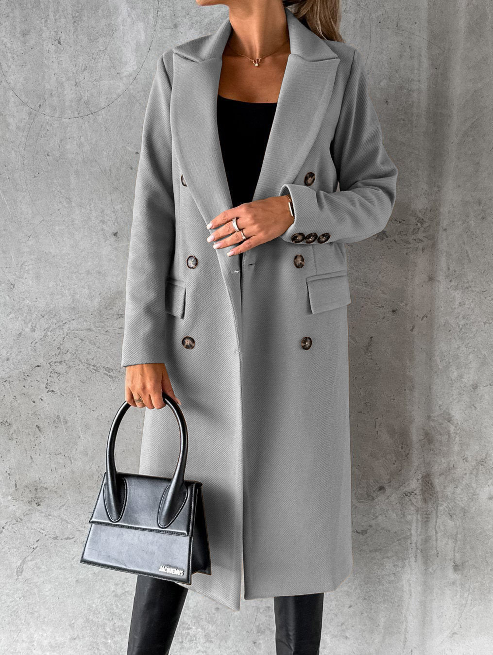 Averra™ - Manteau Long Élégant Classique