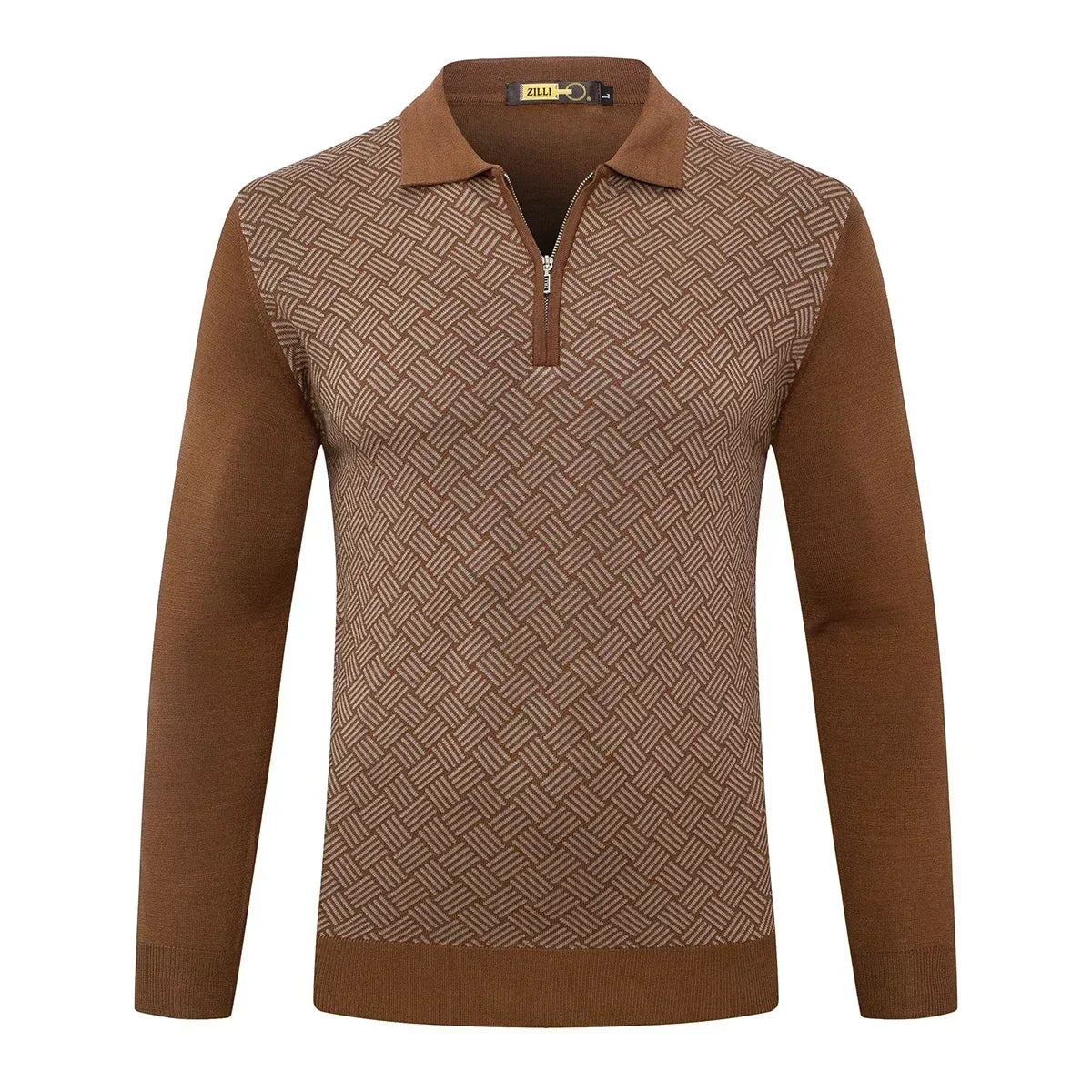 Michel - Pull Rayé Chaud et Confortable