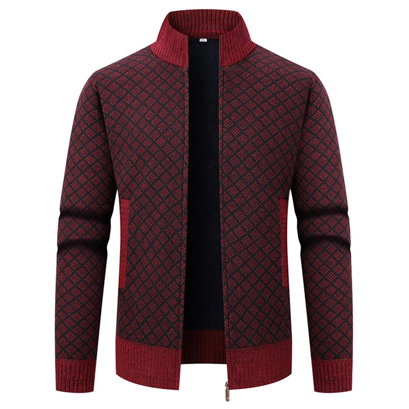 Jean - Veste Décontractée à Col Montant