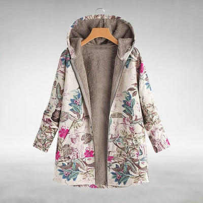 Fleural™ – Veste en polaire stylée avec motif floral