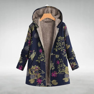 Fleural™ – Veste en polaire stylée avec motif floral