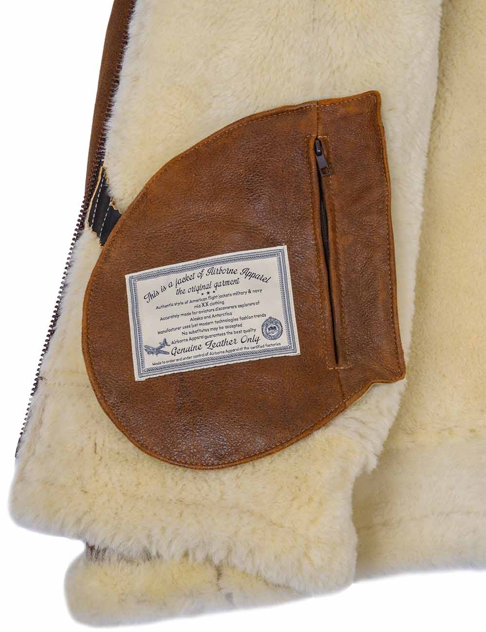 Aron - Veste Bomber avec Capuche en Fourrure