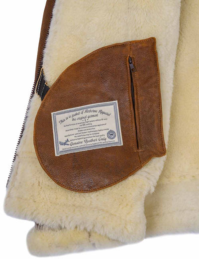 Aron - Veste Bomber avec Capuche en Fourrure